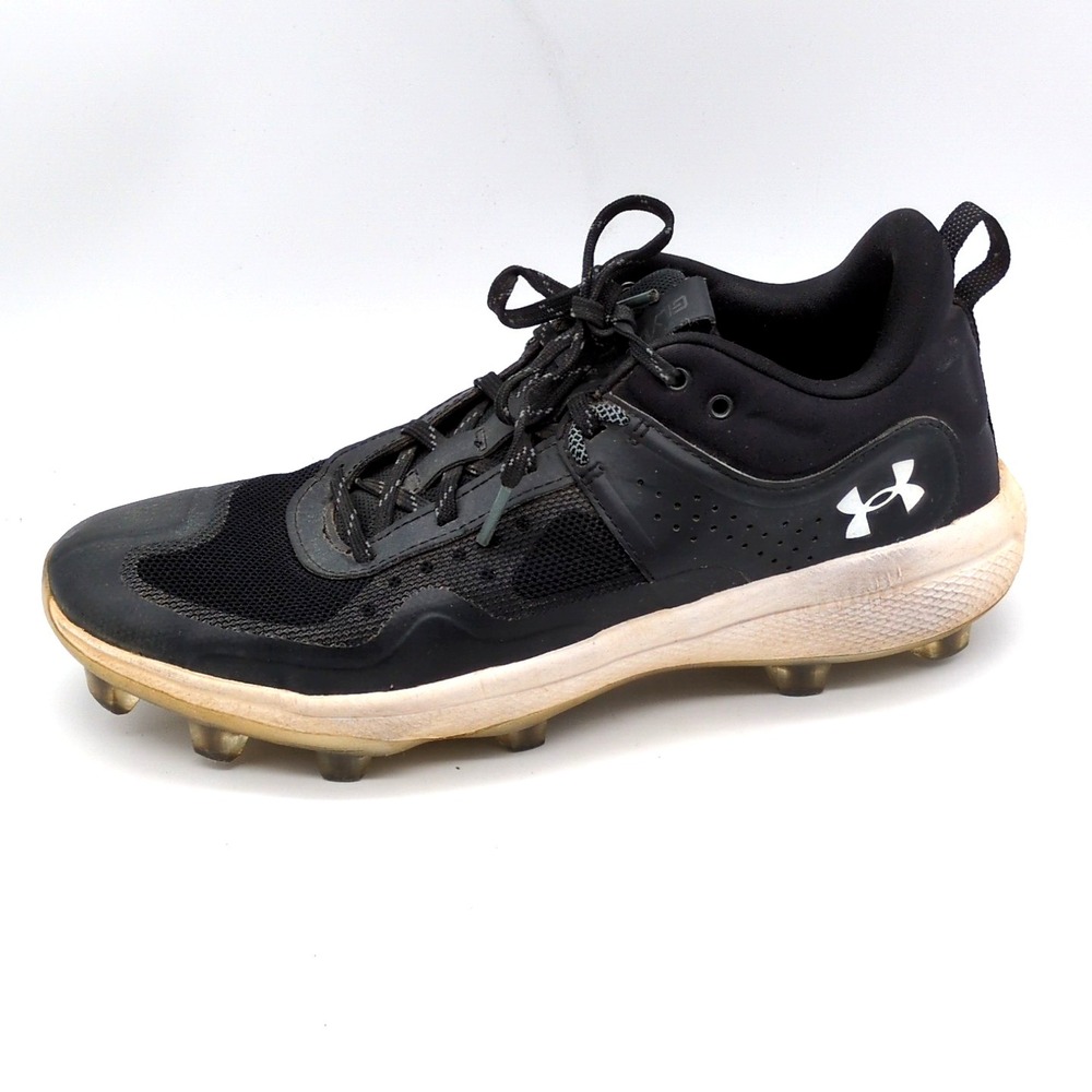 Under Armour Shoes Womens Glyde Black 9 Softball Cleats Charged 3024329-001